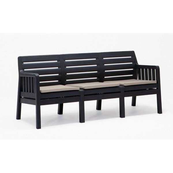 Sodo sofa smėlio spalvos Lara – Floriane Garden-image-1
