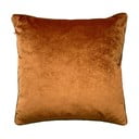 Oranžinis aksominis pagalvės užvalkalas Joynodes Paul, 43 x 43 cm