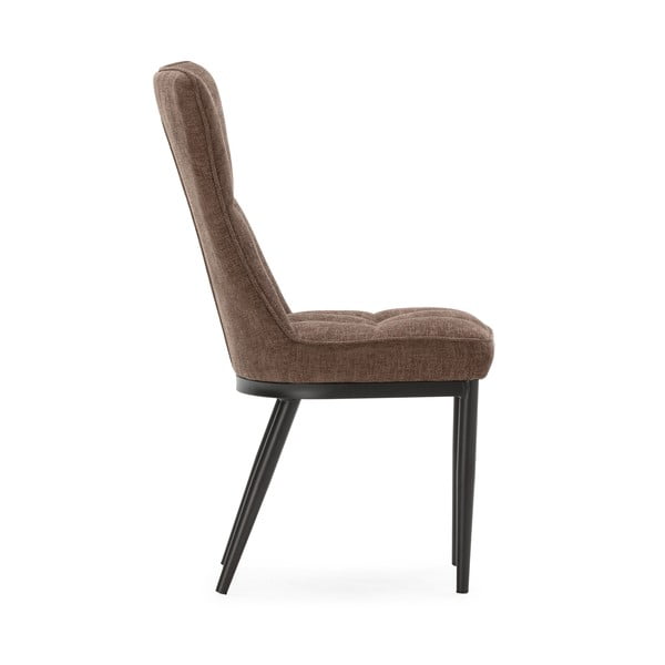 Rudos spalvos valgomojo kėdės 2 vnt. Damon – Marckeric-image-4