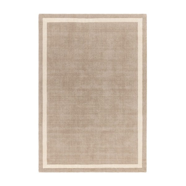 Rankų darbo iš vilnos kilimas smėlio spalvos 68x240 cm Albi – Asiatic Carpets