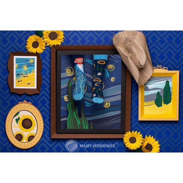 Many Mornings True Vincent kojinės, 35-38 dydžio-image-1