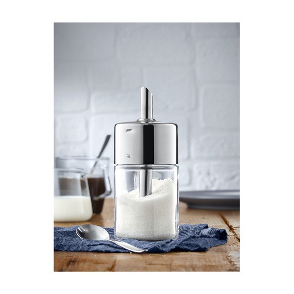 Cromargan® WMF Barista nerūdijančio plieno cukrinė, 15 cm aukščio-image-1