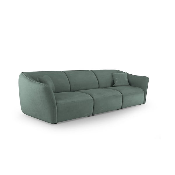 Iš boucle sofa turkio spalvos 292 cm Tokyo – Cosmopolitan Design-image-1