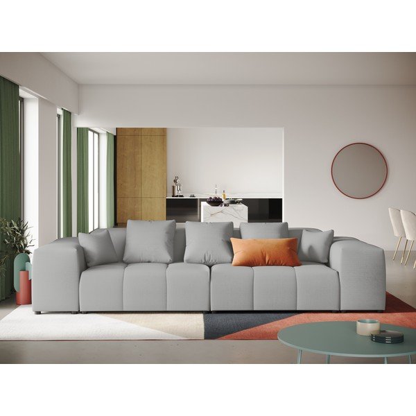 Pilka sofa 320 cm Rome - Cosmopolitan Design-image-1