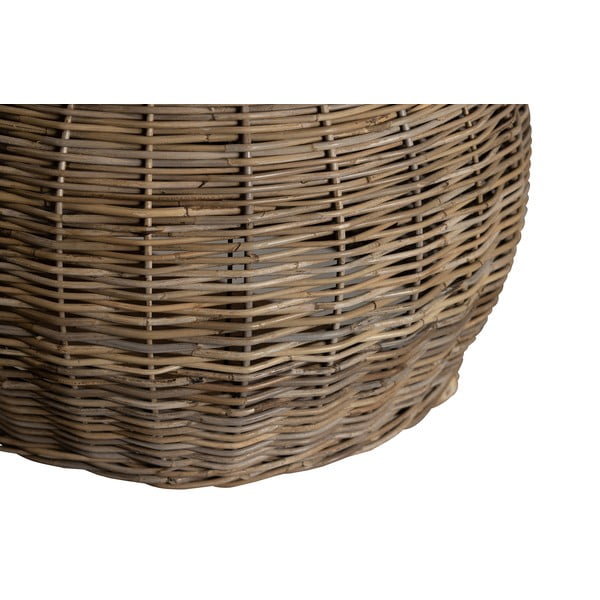 Natūralus pakabinamas šviestuvas iš ratano WOOOD Mooze, ø 80 cm-image-1
