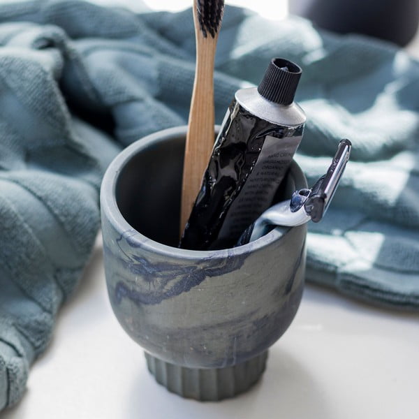 Žalias akmeninis puodelis dantų šepetėliams Attitude - Mette Ditmer Denmark-image-1