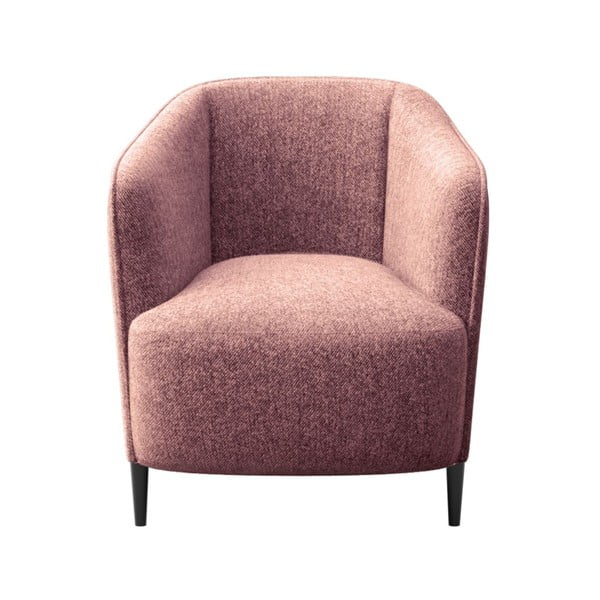 Krėslas rožinės spalvos Galbe – Ghado