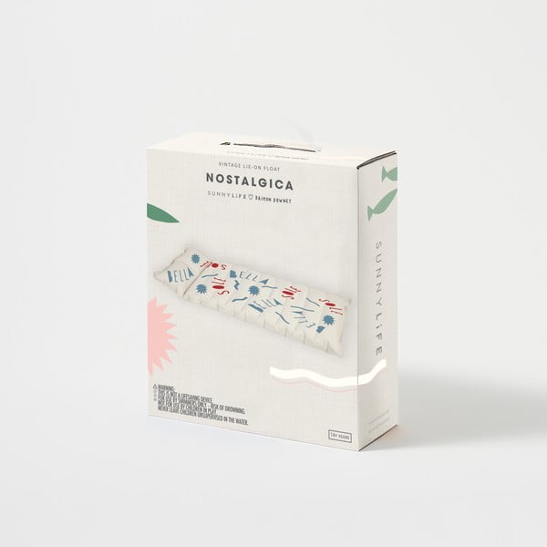 Pripučiamas čiužinys Sunnylife Nostalgica, 193 x 70 cm-image-4
