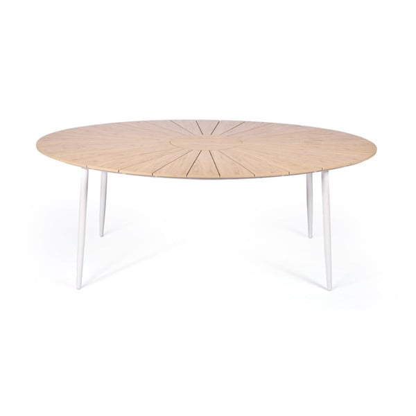 Sodo stalas su medienos stalviršiu Bonami Selection Marienlist, 190 x 115 cm-image-2