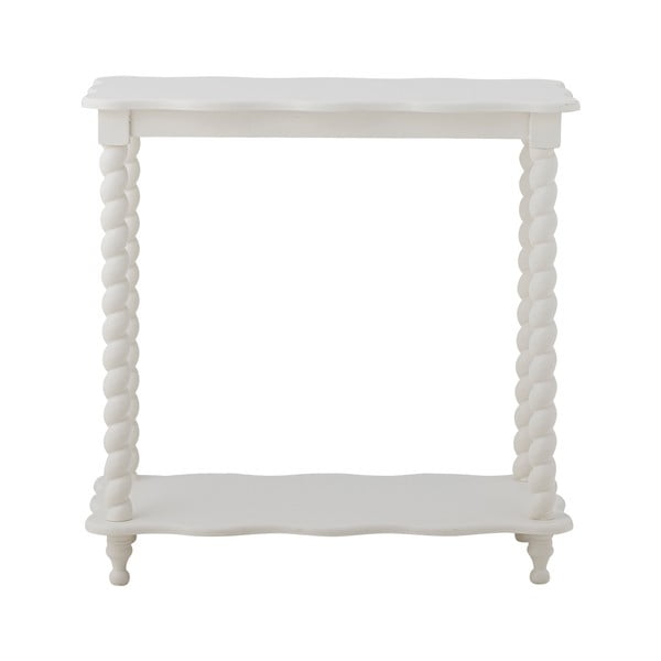 Baltos spalvos konsolinis staliukas 30x60 cm Bia – Bloomingville