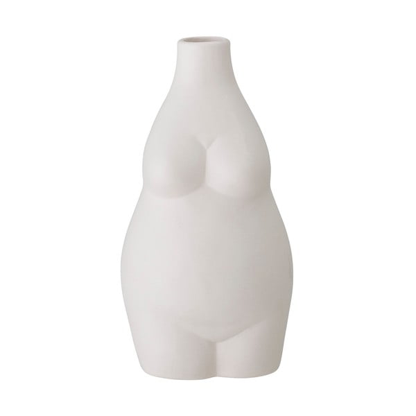 Balta molinė vaza Bloomingville Elora, aukštis 18 cm