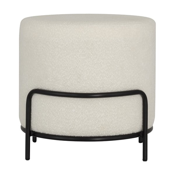 Pufas baltos spalvos iš boucle Carl – Tenzo-image-2