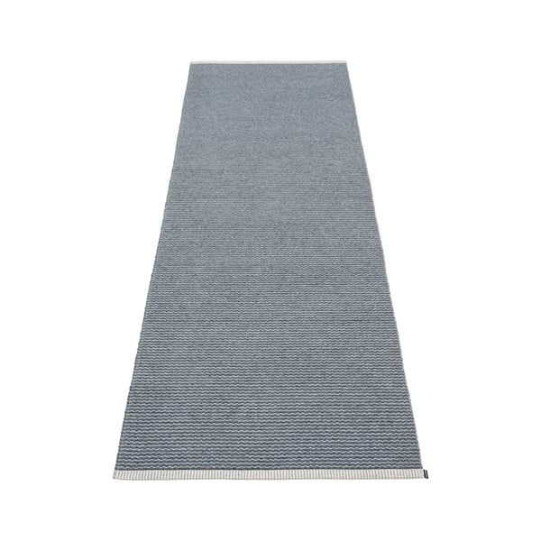 Pilkos spalvos lauko kilimas 70x200 cm Mono Granit – Pappelina