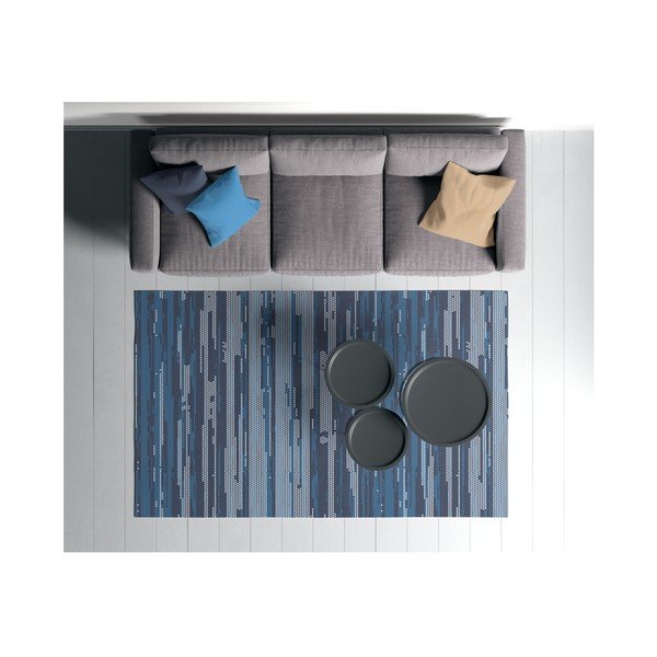 Mėlynas kilimas Oyo home Suzzo Azul, 140 x 220 cm
