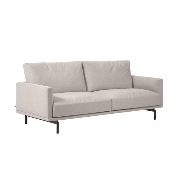 Smėlio spalvos iš šenilinio audinio sofa 174 cm Galene – Kave Home-image-2
