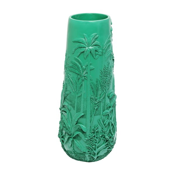 Turkio spalvos žalia vaza "Kare Design Jungle Turquoise", aukštis 83 cm