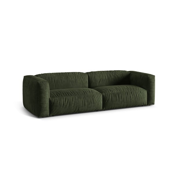 Žalios spalvos iš velveto sofa 240 cm Martina – Micadoni -image-2