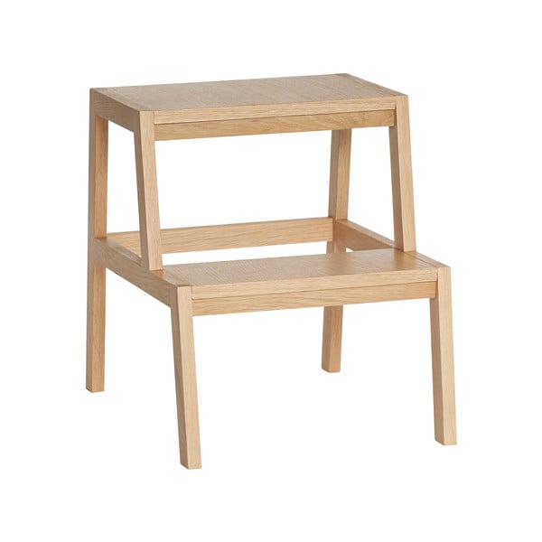 Taburetė natūralios spalvos iš ąžuolo Alp – Hübsch
