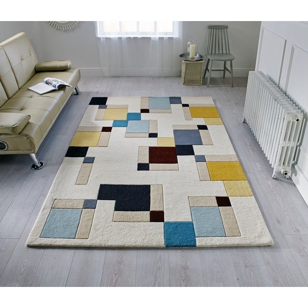 Vilnonis kilimas 230x160 cm Illusion Abstract - Flair Rugs-image-1