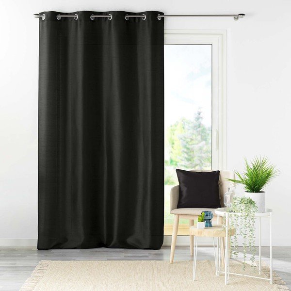 Iš mikrosatino dekoratyvinis pagalvės užvalkalas 40x40 cm Shana – douceur d'intérieur-image-1