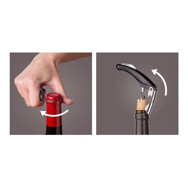 Iš plieno kamščiatraukis – VacuVin-image-3