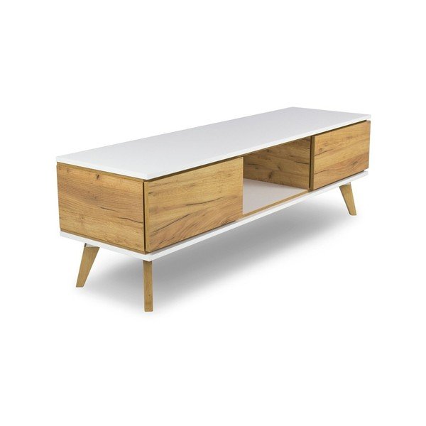 Ąžuolinė TV komoda SKANDICA Jorgen-image-3