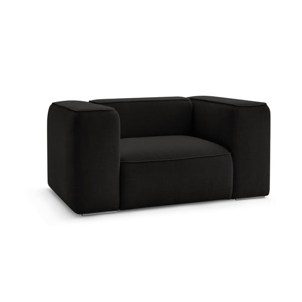 Krėslas juodos spalvos Zephyr – Bobochic Paris