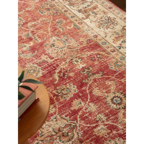 Raudonos spalvos kilimas 200x275 cm Raja – Asiatic Carpets-image-2