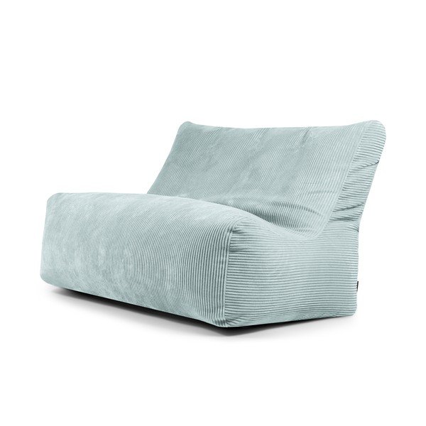 Mėtų spalvos iš kordinio velveto sėdmaišis Sofa Seat Lounge – SLOWDOWN