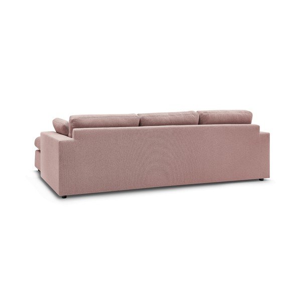 Rožinės spalvos kampinė sofa Belair – Bobochic Paris-image-4