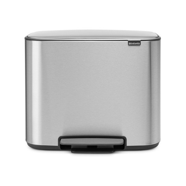 "Brabantia" nerūdijančio plieno šiukšliadėžė, 36 l-image-1