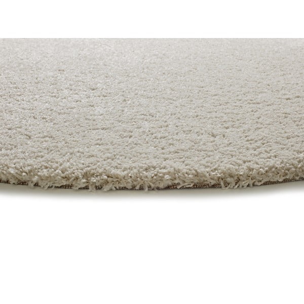 Apvalios formos kilimas smėlio spalvos ø 130 cm Norge – Universal-image-2