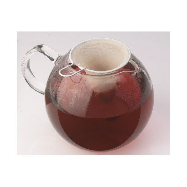 Baltas medvilninis arbatos tinklelis Westmark, ø 7 cm-image-1