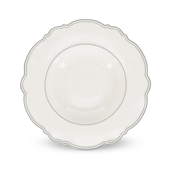 Baltos spalvos sriubos lėkštės 2 vnt. ø 23,5 cm Odette – S|P Collection