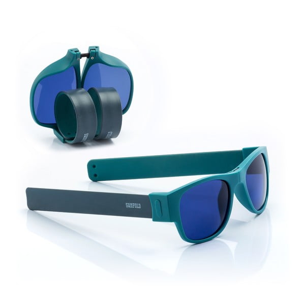 Mėlyni "InnovaGoods Sunfold AC4" akiniai nuo saulės