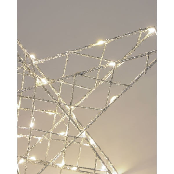 Šviesiai pilkos spalvos šviečianti dekoracija Orazia – Kave Home-image-1