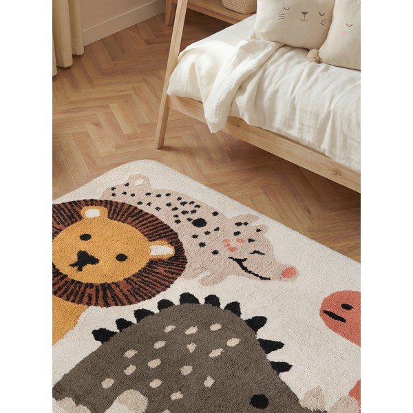 Skalbiamas/rankų darbo iš medvilnės vaikiškas kilimas 140x200 cm Snuggle Zoey – Hanse Home-image-2