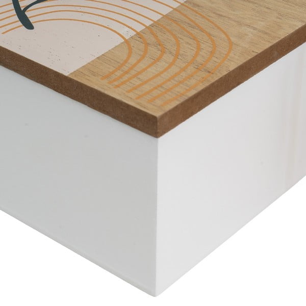 Daiktadėžės su dangčiu/dekoratyvinės 2 vnt. ø 20x8,5 cm – Casa Selección-image-3