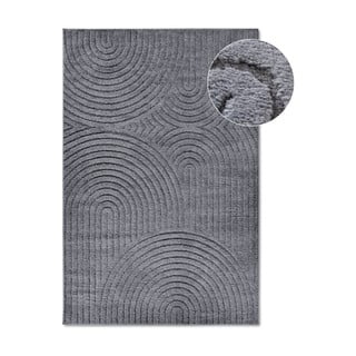 Kilimas antracito spalvos 80x120 cm Panglao New York Anthracite – Elle Decoration