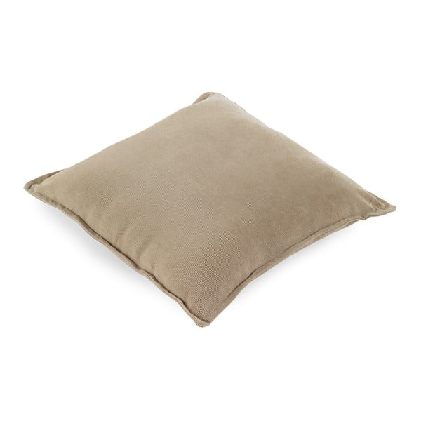 Smėlio spalvos pagalvėlė su užpildu Žąsys Majamis, 45 x 45 cm