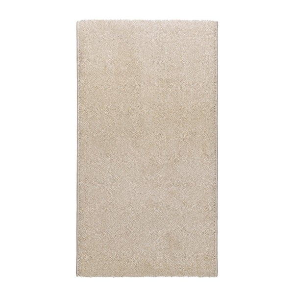 Kreminės ir baltos spalvos kilimas Universal Velour, 57 x 110 cm