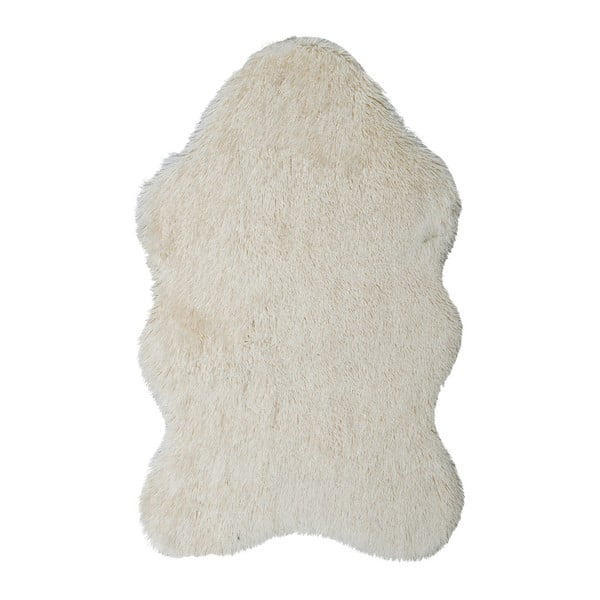 Kreminis kailinis kilimas "Ranto Soft Bear", 70 x 105 cm