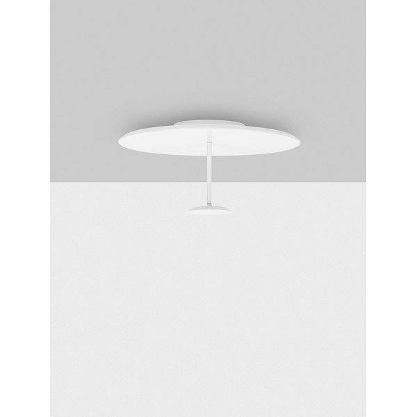 Matinės baltos spalvos iš plieno lubinis šviestuvas LED su pritemdymo funkcija Nima – Nova Luce-image-3