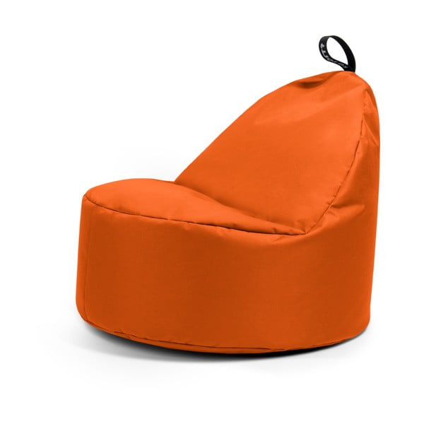 Oranžinės spalvos sėdmaišis Round XL – So Soft?