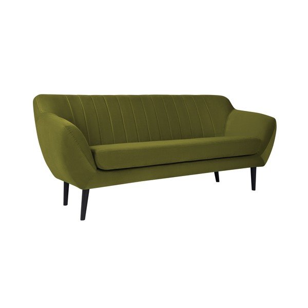 Žalia aksominė sofa Mazzini Sofas Toscane, 188 cm-image-2