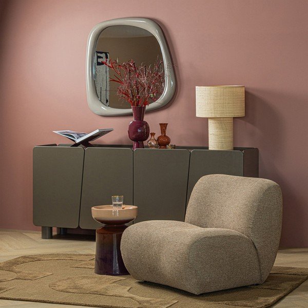 Iš keramikos šoninis stalas 35x35 cm Tumo – WOOOD-image-2