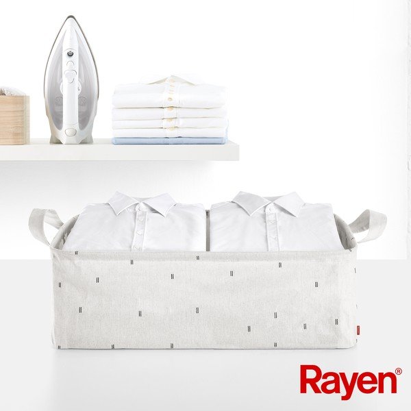 Skalbinių krepšys iš tekstilės 60 l – Rayen-image-1