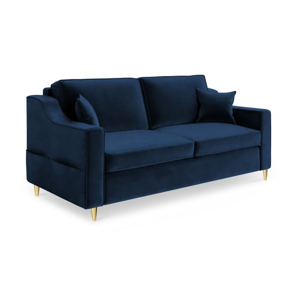 Tamsiai mėlyna dvivietė sofa Mazzini Sofas Marigold