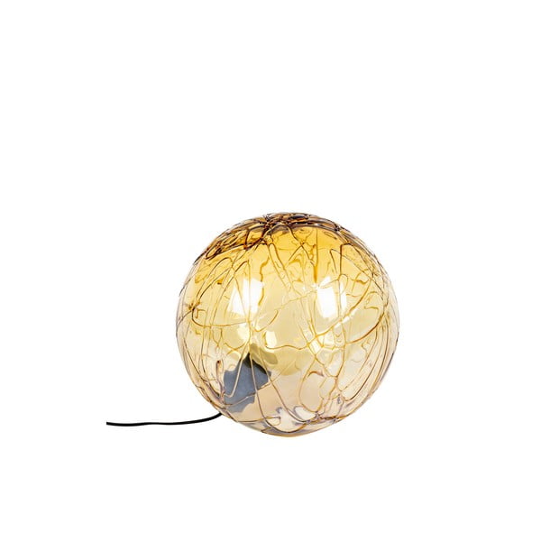 Aukso spalvos stalinė lempa "Dutchbone Lune", ø 39 cm