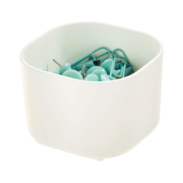 Balta dėžutė iDesign Eco Bin, 9,14 x 9,14 cm-image-1